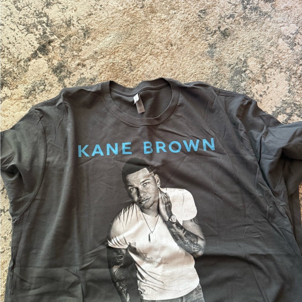 Next Level Apparel Gray Graphic T-Shirt